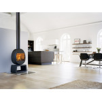 Krbová kamna SCAN 66-4 BP, černý lak